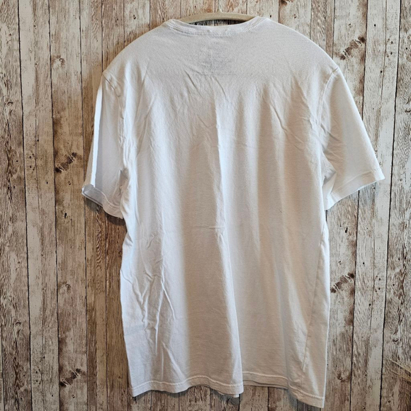 Men's Tommy Hilfiger T-Shirt White L - Picture 6 of 6